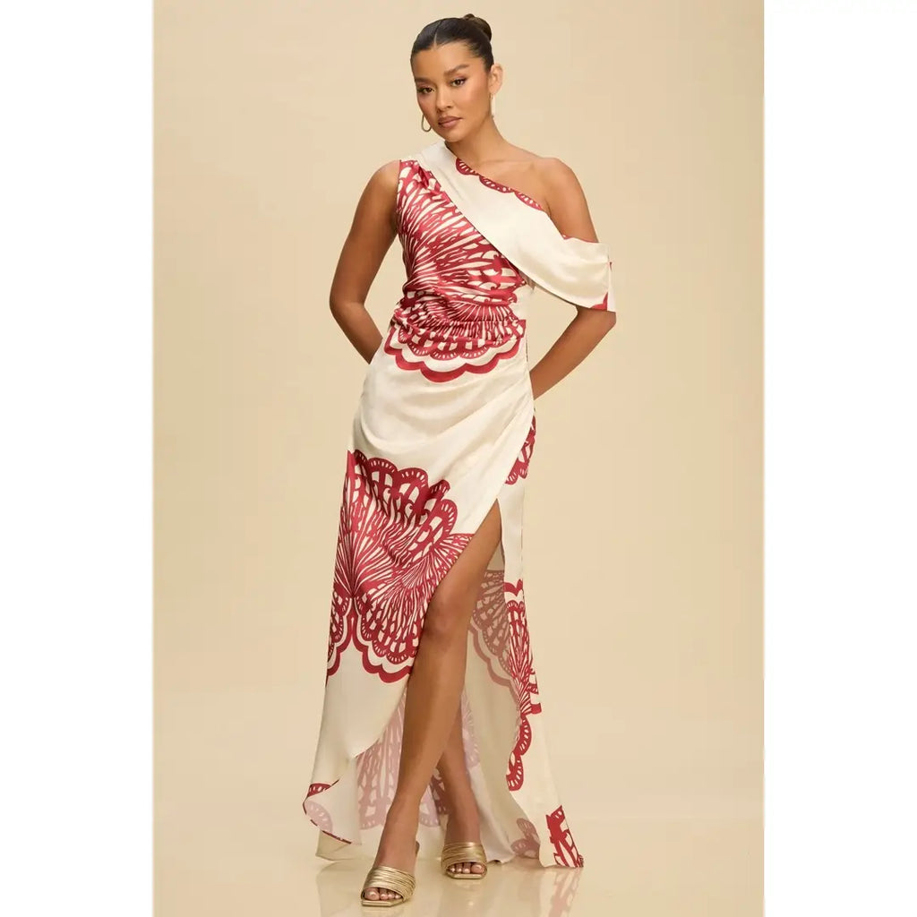 Aria Off/S Maxi Dress